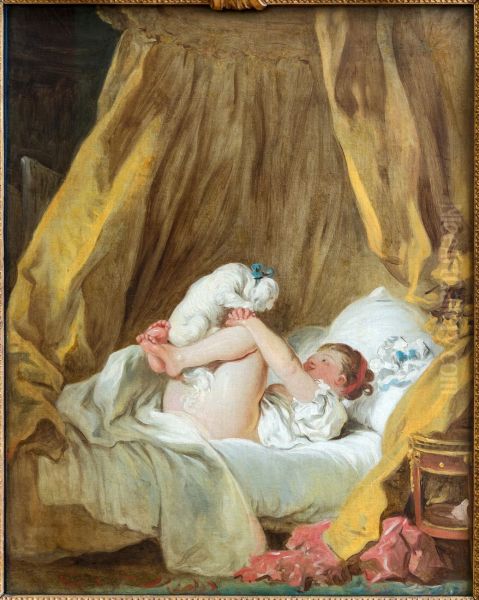 La Gimblette Girl with a Dog - view 1