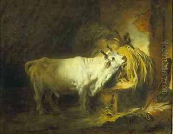 The White Bull in the Stable - view 1