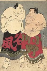 Full-length Portrait Of The Wrestlers