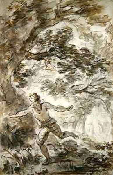 Ruggiero seeks Angelica who has made herself invisible - view 1