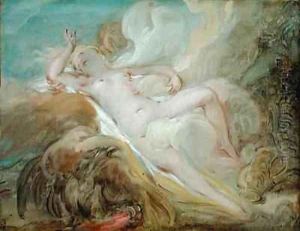 Jupiter and Io by Jean-Honore Fragonard
