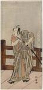 Portrait Of The Actor Arashi Sangoro Ii