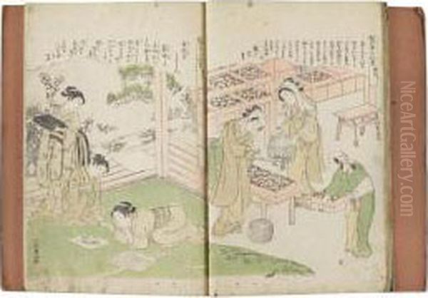 Ehon Takara No Itosuji. L'elevage Des Vers A Soie - view 1