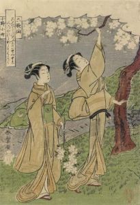 Ono No Komachi, From The Series Rokkasen (the Six Immortal Poets) by Katsukawa Shunsho