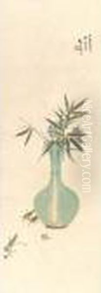 Modern Chinese Paintings From An Asian Private Collection
 

 
 
 

 
 Bamboo And Grasshopper - view 1