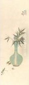 Modern Chinese Paintings From An Asian Private Collection
Bamboo And Grasshopper by Chen Shuren