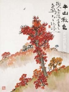 Autumn Landscape by Chen Shuren