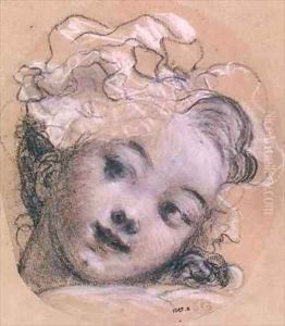 Portrait presumed to be Rosalie daughter of the artist