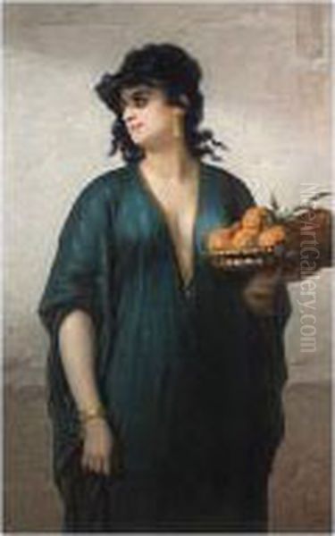 The Orange Seller - view 1