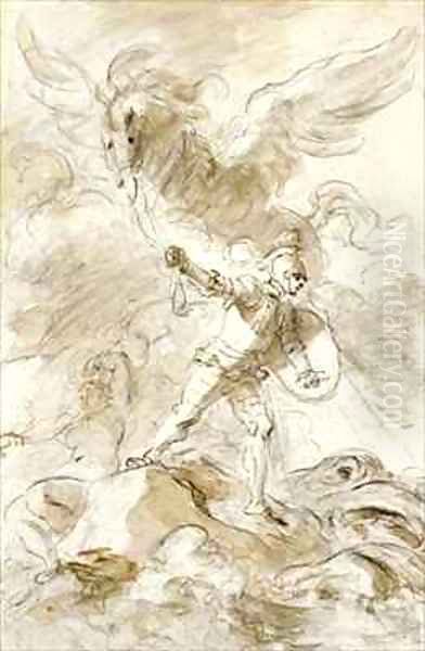 Ruggiero blinds the Orc - view 1