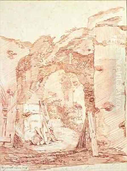 The Hermits Court in the Colosseum - view 1