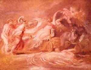 Rape of Proserpine by Jean-Honore Fragonard