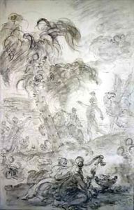 Ruggiero arrives at the threshold of Alcinas palace 2