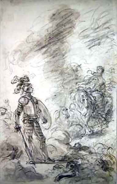 Lidia advances to meet Alceste - view 1