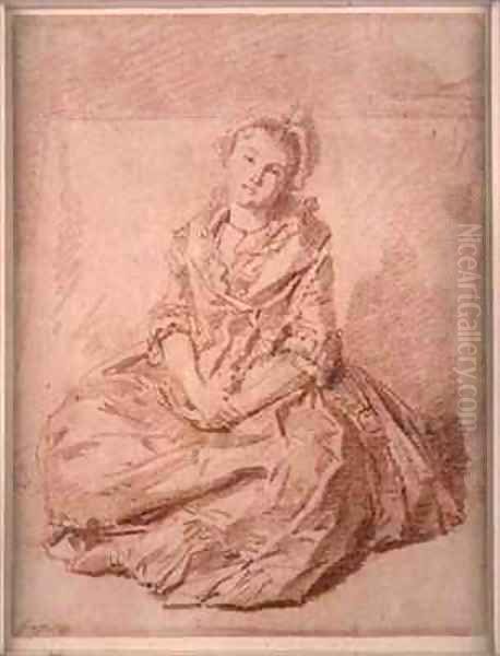 Seated Girl - view 1