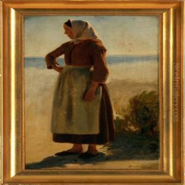 A Pair Of Studies With A Fisherman's Daughter And A Fisherman's Son - view 1