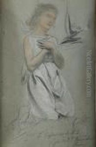 Szkic Postaci Aniola, 1890 / 1891