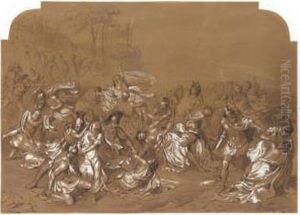 The Rape Of The Sabine Women by Henrik Ippolipovich Semiradskii