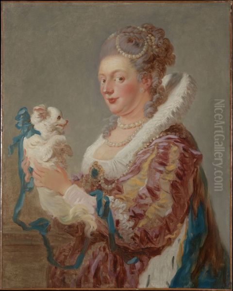 Portrait of a Woman with a Dog - view 1