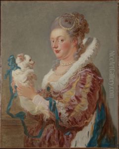 Portrait of a Woman with a Dog