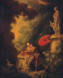 The Love Letters by Jean-Honore Fragonard