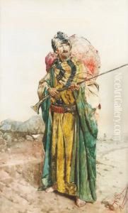 Guerrier Arabe by Guiseppe Signorini