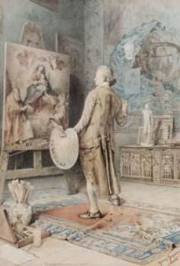 L'atelier Del Pittore by Guiseppe Signorini