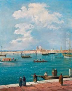 Ein Blick Auf Venedig by Guiseppe Signorini