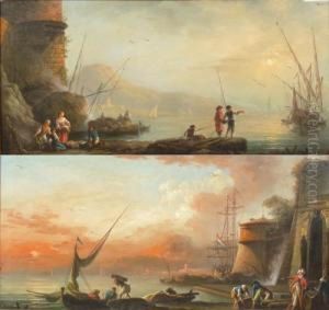 Marine Con Figure E Imbarcazioni