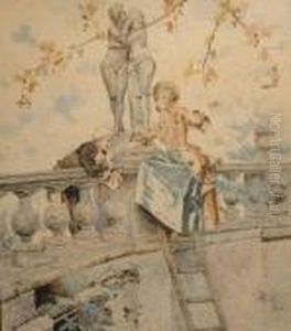 Romantic Interlude by Guiseppe Signorini
