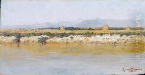 Borgo Di Riviera by Guiseppe Signorini