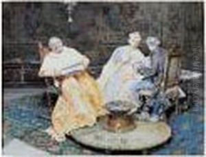 Conversation Des Prelats by Guiseppe Signorini