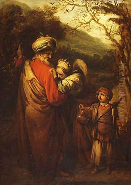 Hagar and Ishmael - view 1