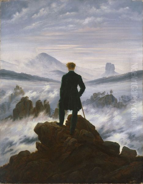 The Wanderer above the Mists 1817-18 - view 1