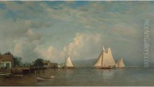 On The Hudson by Francis Augustus Silva