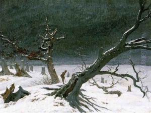 Winter Landscape (3) 1811 by Caspar David Friedrich