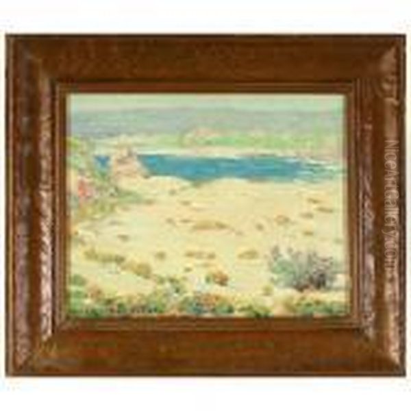 Coastal Dunes With Flowers - view 1