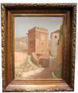 The Battlements Of The Alhambra, Spain