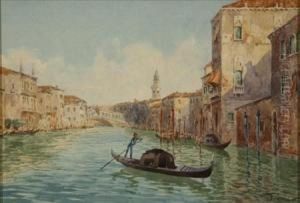 A Gondola On The Grand Canal