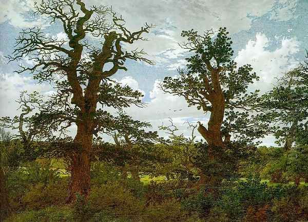 Landscape with Oak Trees & a Hunter 1811 - view 1
