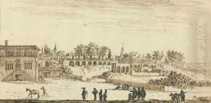 Vue De Lyon by Israel Silvestre