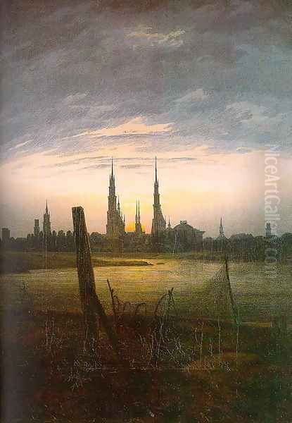 City at Moonrise 1817 - view 1