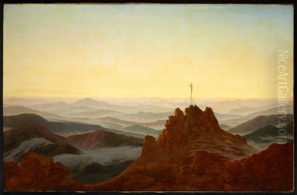 Morning in the Riesengebirge 1810-11 - view 1