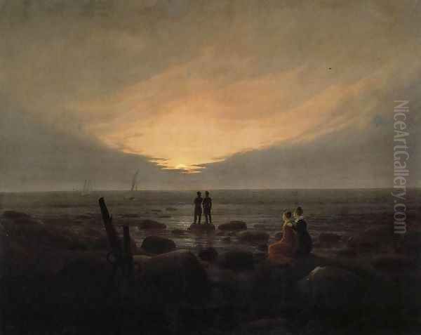 Moonrise by the Sea - view 1