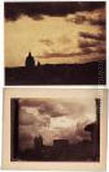 Rome. Two Cloud Studies - view 1