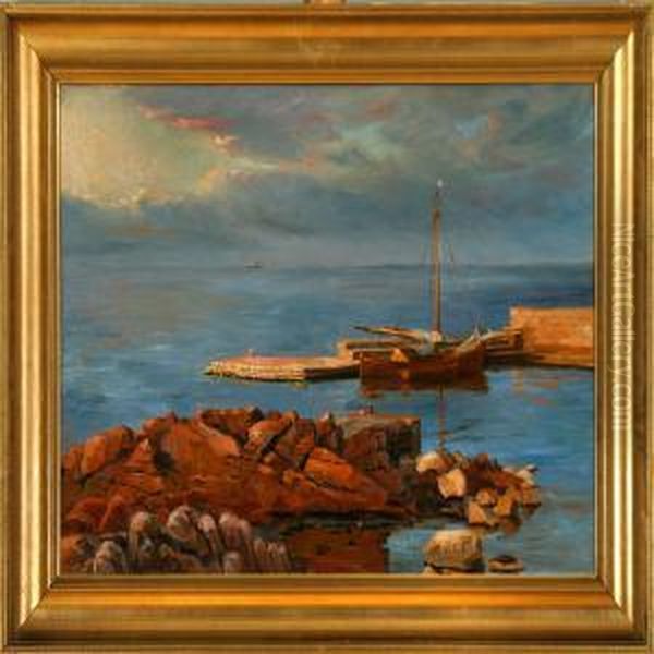 A Coastal Scenery From Bornholm Island, Denmark - view 1