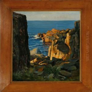 A Coastal Scenery From Bornholm Island, Denmark