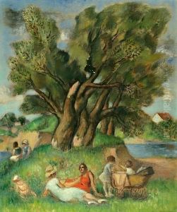 A Picnic by Simkha Simkhovitch