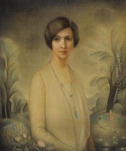 Portrait Of A Lady by Simkha Simkhovitch