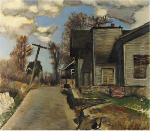 Village Road by Simkha Simkhovitch